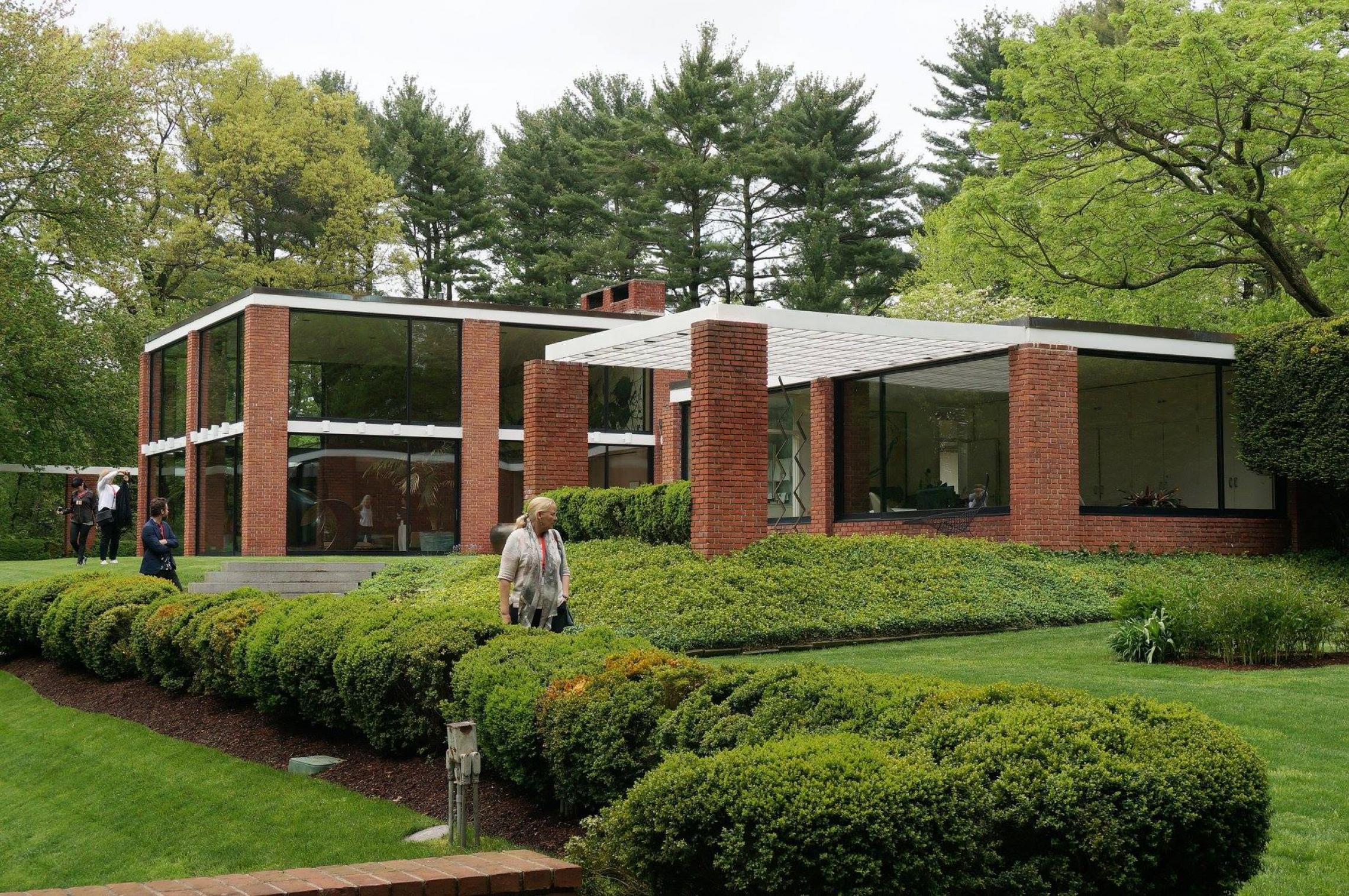 Boissonnas House, Philip Johnson, 1956